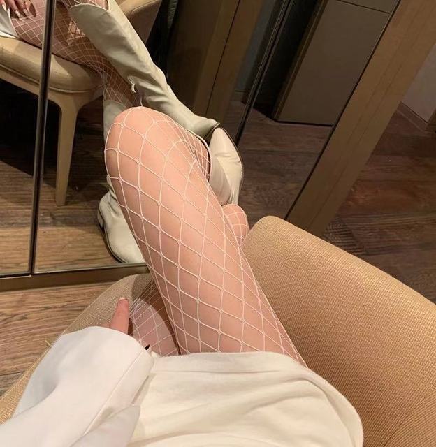 Hot Selling Women&#39;s Long Sexy Fishnet Stockings Fish Net Pantyhose Mesh Nylon Tights Lingerie Skin Thigh High Stocking Hosiery