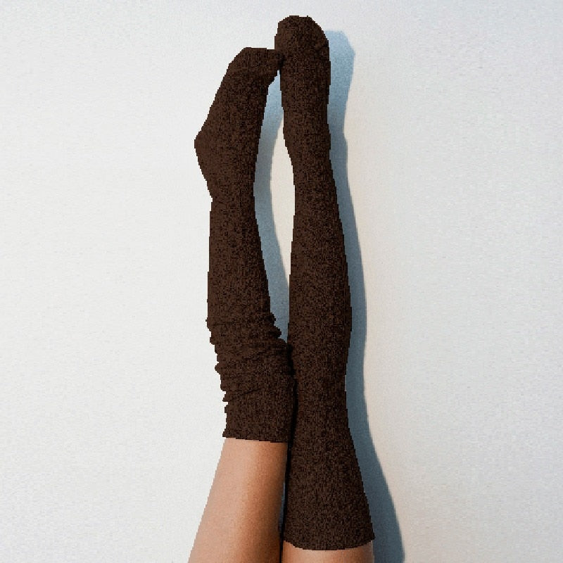 Sexy Stockings Female Thigh High Over The Knee Socks 2023 New Fashion Women's Long Cotton Stockings For Girls Ladies Women