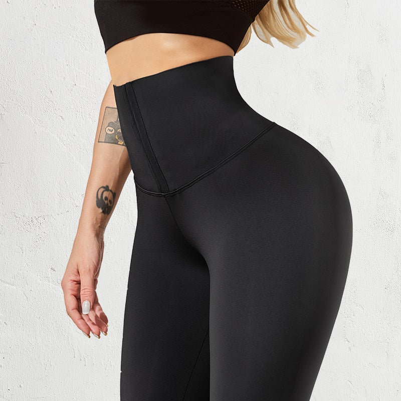 NORMOV High Waist Yoga Pants Leggings For Fitness Stretchy Sport Leggings Sports Pants Push Up Women Fitness Gym Leggings