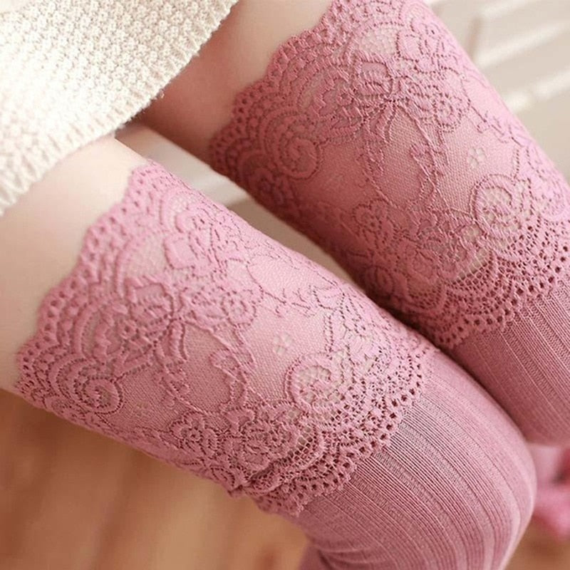 Sexy Stockings Female Thigh High Over The Knee Socks 2023 New Fashion Women's Long Cotton Stockings For Girls Ladies Women