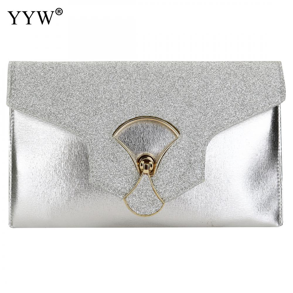 gold Evening Clutch Bags For Women 2019 Leather Luxury Purses New Handbags Female Evening Bags Designer Small wedding party Bag