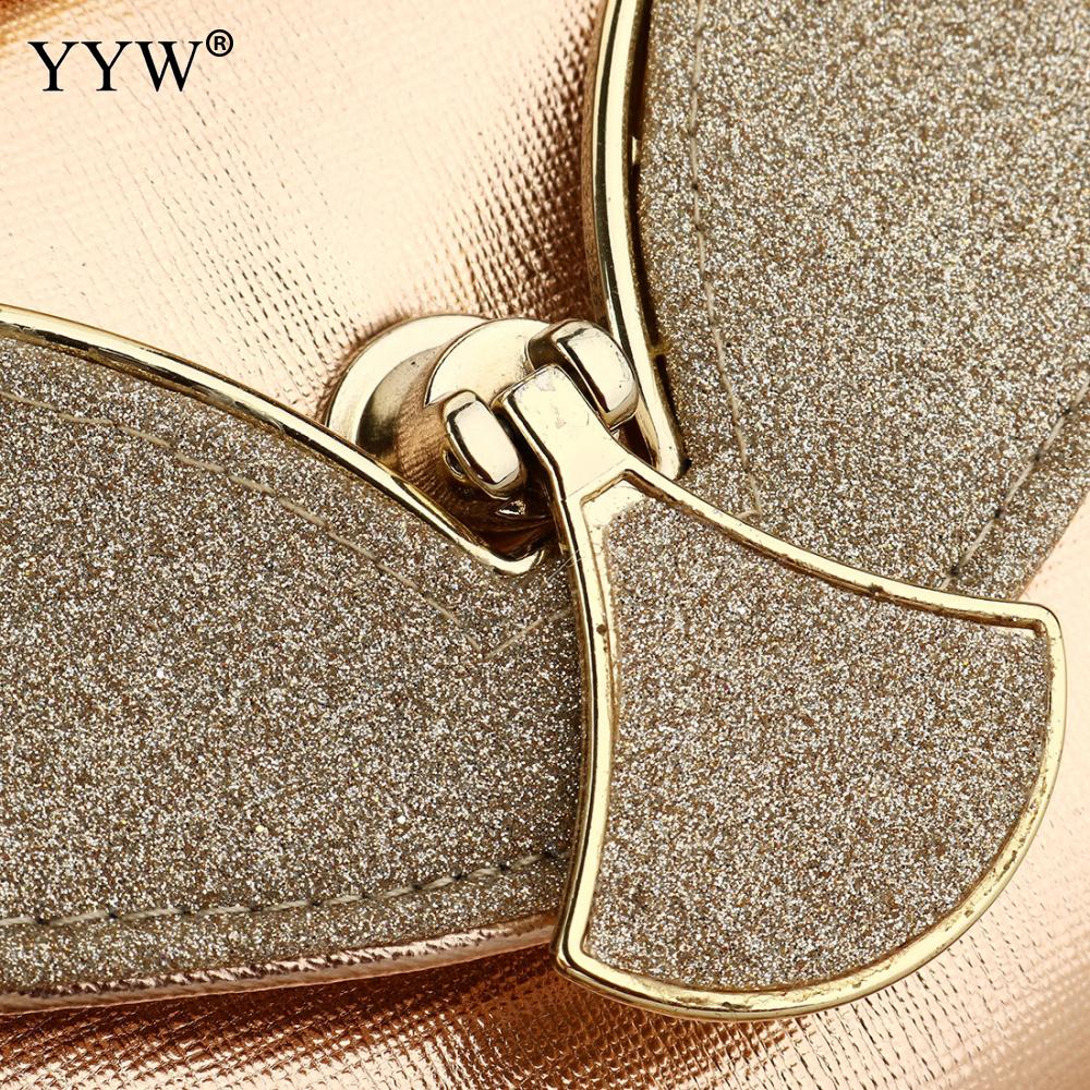 gold Evening Clutch Bags For Women 2019 Leather Luxury Purses New Handbags Female Evening Bags Designer Small wedding party Bag