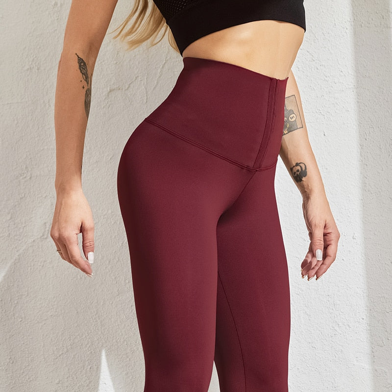 NORMOV High Waist Yoga Pants Leggings For Fitness Stretchy Sport Leggings Sports Pants Push Up Women Fitness Gym Leggings