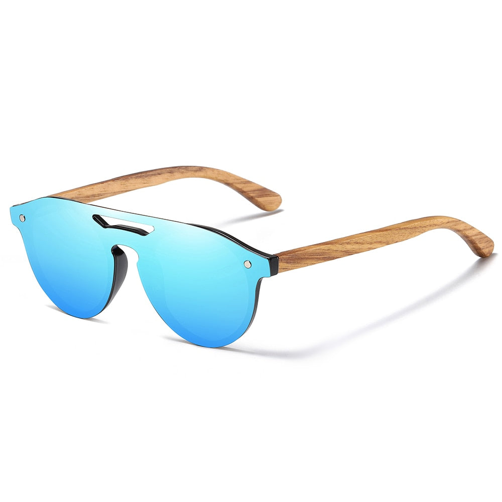 GM Women&#39;s Glasses Natural Zebra Wooden Sunglasses Men Polarized Fashion Sun Glasses Original Bamboo Oculos de sol S5030