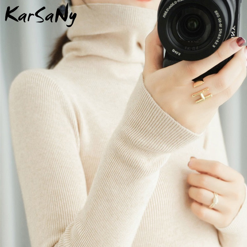 Women&#39;s Sweater Winter Clothes Women 2021 Black Turtleneck Sweaters Winter Warm Women&#39;s Turtlenecks Pullover Sweater Autumn Pull