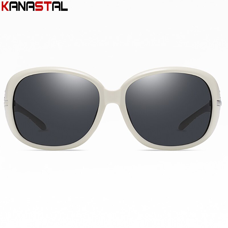 Women's Polarized Sunglasses UV400 Sun Protection Eyeglasses Classic Large Frame Sun Glasses Men Driving Cycling Shade Eyewear