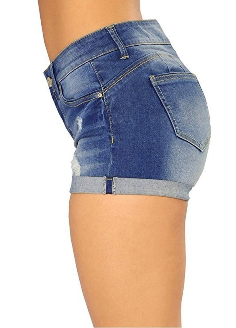 Jeans Shorts Women Ripped Short Jeans Women Fashion Short Jeans for Women Ropa Para Mujer Ladies Denim Shorts Jean Shorts 2022