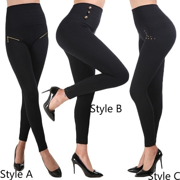 2022 New Women's High Waist Stovepipe Weight Loss Hip Hip Pants Shaping Leggings Shaping Pants Large Size Bodysuit Pants XS-8XL